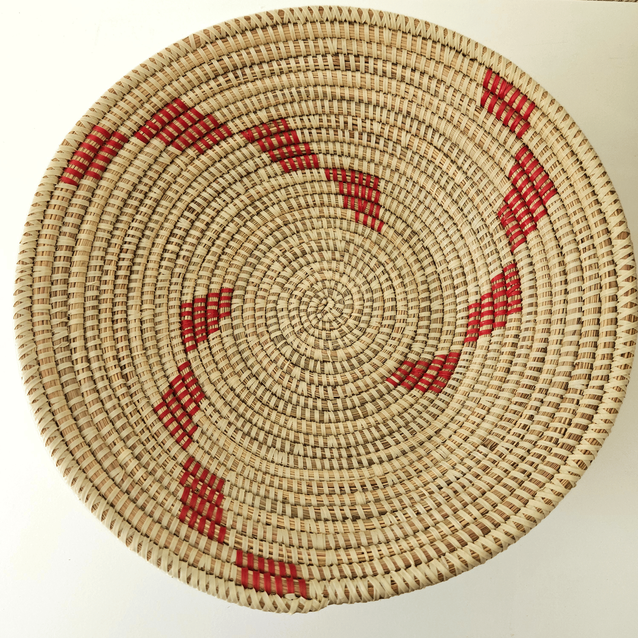 corbeille à pain ou à fruits colorée et artisanale